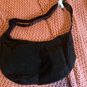 Black Baggu medium crescent bag